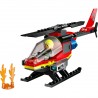 L'hélicoptère de secours des pompiers Lego City 60411