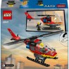 L'hélicoptère de secours des pompiers Lego City 60411