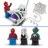 La voiture de course de Spider-Man contre le Bouffon Vert venomisé Lego Marvel 76279