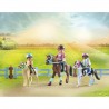 Van pour cheval et poneys avec enclos Playmobil Horses of Waterfall 71493