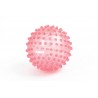 Balle sensorielle de massage rose