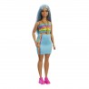 Poupée Barbie Fashionistas 65 ans - tenue arc-en-ciel