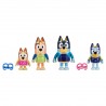 Coffret la famille Bluey à la plage