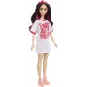 Poupee Barbie En Robe T-shirt