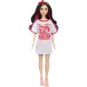 Poupee Barbie En Robe T-shirt