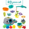 Mega Set De Bain Infantino Splish/splash 23 Pièces