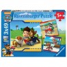 Puzzles 3x49 pièces - Héros à fourrure - Pat'Patrouille