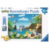Puzzle 200 pièces XXL - Attrapez-les tous ! - Pokémon