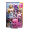 Barbie - Coffret poupée Malibu en Voyage