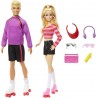 Coffret Barbie Et Ken Roller - Duo Des Années 1980 Remis Au Goût Du Jour