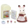 Maman Lapin chocolat et réfrigérateur – Sylvanian Families 2202