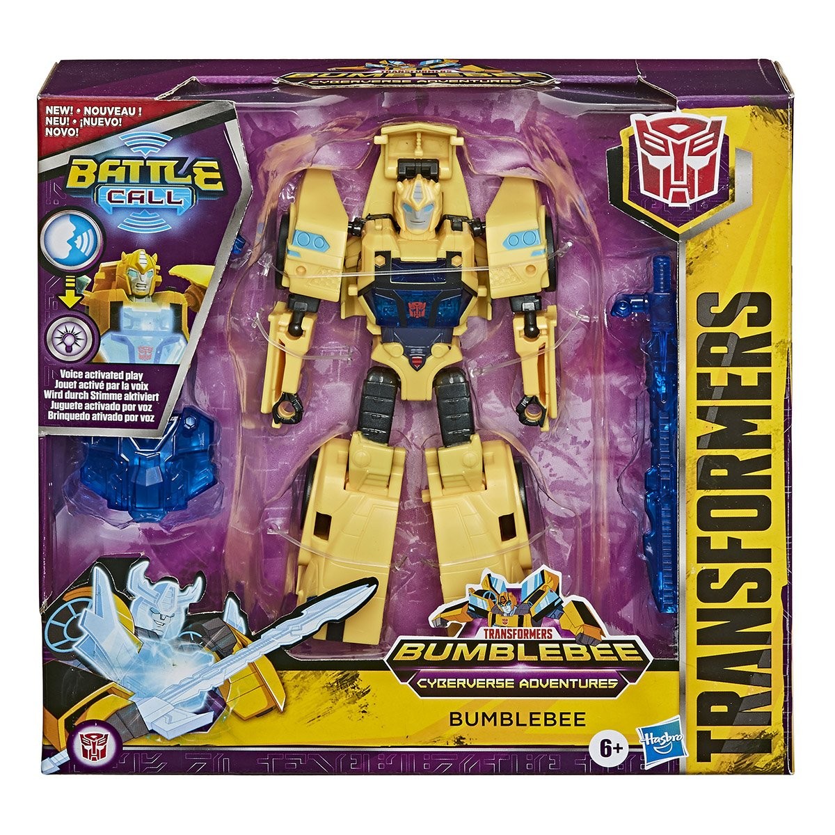 TRANSFORMERS BUMBLEBEE LUMINEUX SONORE 50 CM x 20CM