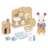 Toilettes et Frère Lapin chocolat – Sylvanian Families 2203