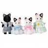 Famille chat bicolore - Sylvanian Families 5181