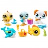 Pack de 5 Pets thème plage Little Petshop