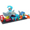 Coffret Station De Lavage Requin Hot Wheels Avec Système Color Shifter