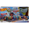 Coffret Station De Lavage Requin Hot Wheels Avec Système Color Shifter