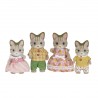 Sylvanian Families 5180 : Famille chat tigré