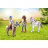 Cavalières avec box et poneys Playmobil Horses of Waterfall 71494