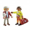 Secouriste avec blessé Playmobil duo 71506