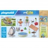 Maman et enfant avec fauteuil suspendu - Playmobil my life 71476