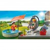 Maman et enfant avec fauteuil suspendu - Playmobil my life 71476