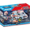 Ambulance Playmobil City Action Avec Enfant Blessé