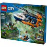 L’hélicoptère de l’explorateur de la jungle au camp de base LEGO City 60437