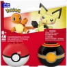 Coffret de 2 pokeball et figurine - MEGA Pokemon