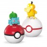 Coffret de 2 pokeball et figurine - MEGA Pokemon