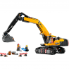 La pelleteuse de chantier jaune LEGO City 60420