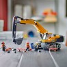 La pelleteuse de chantier jaune LEGO City 60420