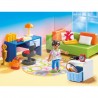 Chambre d'enfant avec canapé-lit Playmobil Dollhouse 70209