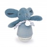 Veilleuse musicale culbuto bleu - Lapin Doudou