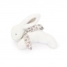 Lapin doudou - Doudou pantin blanc