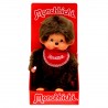 Monchhichi bavoir rouge