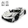 Hypercar Koenigsegg Jesko Absolut blanche LEGO Technic 42184