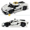 Hypercar Koenigsegg Jesko Absolut blanche LEGO Technic 42184