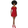 BARBIE FASHIONISTA - POUPEE ROBE ROUGE