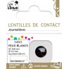 Lentilles de Contact Fantaisie Blanc