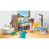 Salle de bains avec douche et baignoire Playmobil My Life 71611