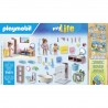 Salle de bains avec douche et baignoire Playmobil My Life 71611