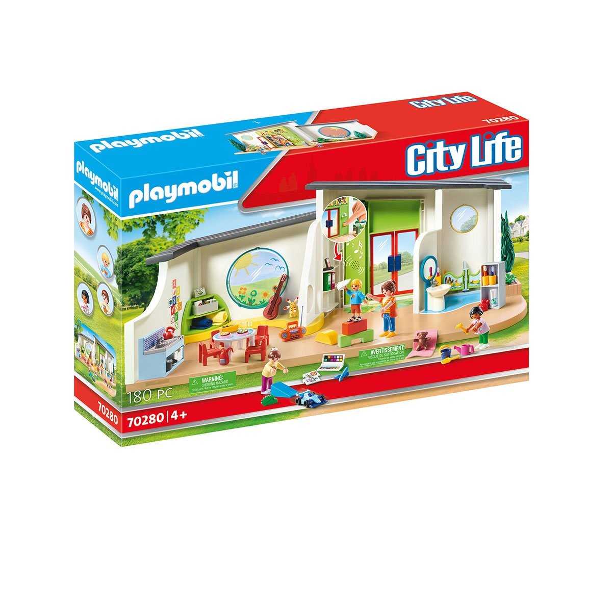 Playmobil Garderie Set: 70308 Coffre Garderie + 70283 Enfants et