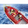 Bateau de sauvetage et pompiers Playmobil Action Heroes 71598 - Anniversaire 50 ans