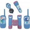 Kit d'Aventurier avec Jumelles et Talkie Walkie Stitch