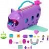 Avion chat transformable Polly Pocket