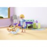 Chambre de parents avec berceau suspendu Playmobil My life 71609