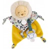 Doudou Lion Boh'aime avec attache-sucette