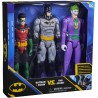 Coffret de 3 Figurines 30 cm Batman, Robin, Le Joker