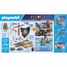 Pirate avec radeau flottant et trésor PLAYMOBIL Pirates 71794